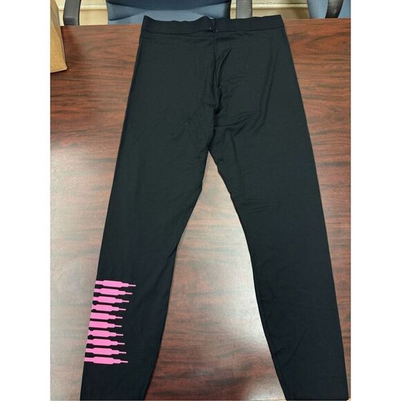 Savage X Fenty Black Jersey Leggings - Picture 4 of 7